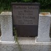 Welter Mathilde 1874-1961 Schunn Ilse 1905-1978 Grabstein